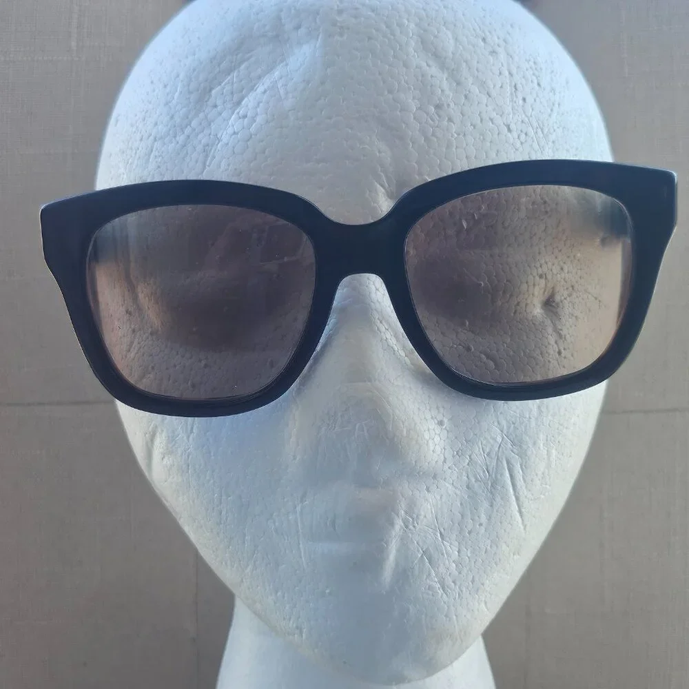 Marc Jacobs Women's Glasses Marc229/S Black Square Sunglasses - Picture 2 of 16